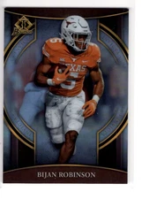 2022 Bowman Chrome University #BI-18 Bijan Robinson Invicta Refractor Texas