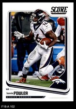 2018 Score #102 Bennie Fowler Broncos Michigan St 8 - NM/MT