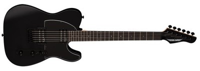 Dean 6 String NashVegas Series Hum Hum Electric Guitar - Black Satin (NV BKS)