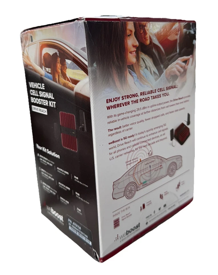*NEW* Drive Reach - Vehicle Cell Phone Signal Booster | 5G & 4G LTE | Magnetic - Image 3 of 3