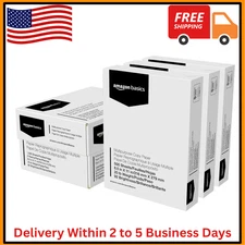 Basics Multipurpose Copy Printer Paper, 20 lb, 8.5 x 11 Inches, 3 Reams