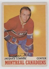 1970-71 O-Pee-Chee Jacques Lemaire #57 HOF 0ll