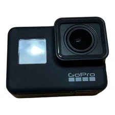 GoPro HERO7 Black Action Camera Dual Battery Accessories Waterproof Used