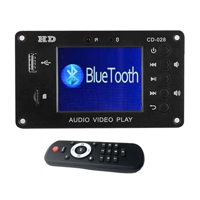2.8inch Car MP5 MP3 Stereo Audio-Decoder Board Bluetooth 5.0 HD Video Player
