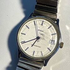 Vintage Acqua men’s Manual mechanical watch- working- for restoration project
