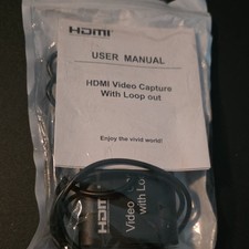 HDMI USB External Video Capture Device with Loop Out