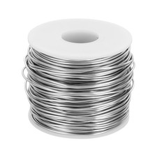 15 Gauge Anodized Aluminum Craft Wire 223Ft Bonsai Training Wire Silver Tone