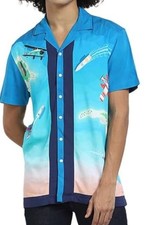 JACK  JONES Men's Printed Regular Fit Shirt