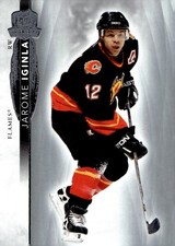 Jarome Iginla Calgary Flames NHL 2021 The Cup Upper Deck BLANK Back No Number