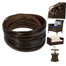 Wicker Repair Kit, Synthetic Embossing Rattan Fix Material Supplies 0.5 Pounds
