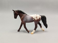 2023 Best of BreyerFest Stablemates Landau Bay Roan App G4 Trotting Warmblood M