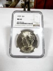 1925 S$1 MS 62