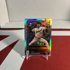 2025 Topps Chrome #285 Ty Madden Sepia Refractors