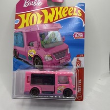 2026 Hot Wheels Barbie Dream Camper /roulette Pink FROM A CASE