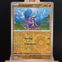 Crabrawler 087/142 Stellar Crown Reverse Holo