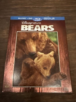 Disney Nature - Bears (Blu-ray + DVD + Digital) Sealed Disneynature Sleeve New