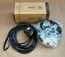 Rainproof Ceiling Pendant Light Fitting IP65 Black Metal E27 Lamp Holder