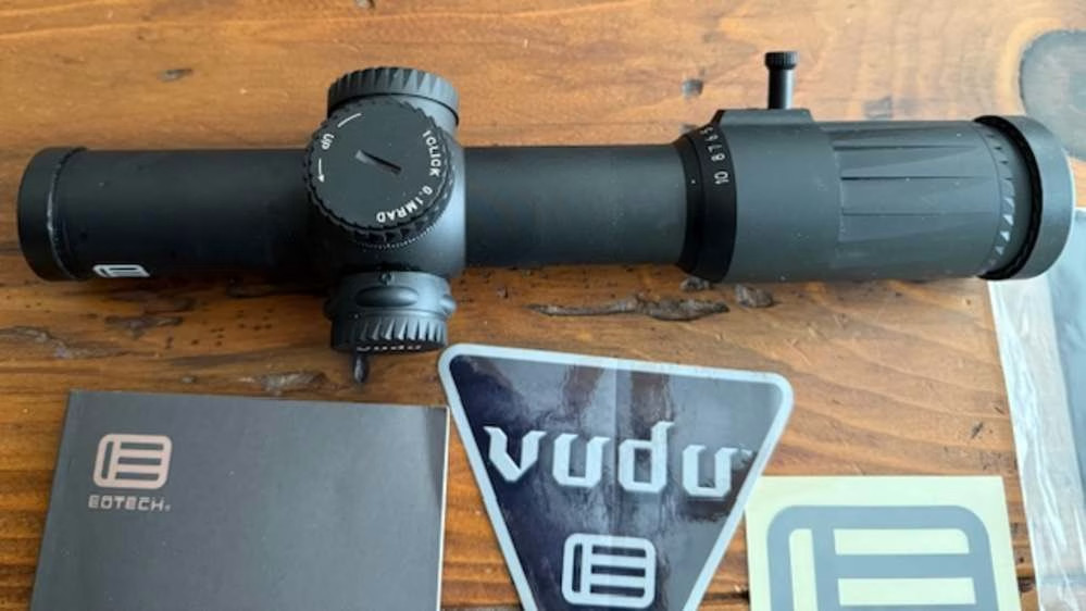  EOTECH Vudu 1-10X28 34MM FFP SR-5 MRAD Reticle