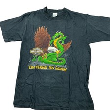 Vintage 80s Harley Davidson  The Eagle Has Landed  single stitch T-shirt USA