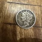 1938 Silver Mercury Dime
