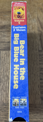 Bear In The Big Blue House Volume 5 VHS 43396035232| eBay