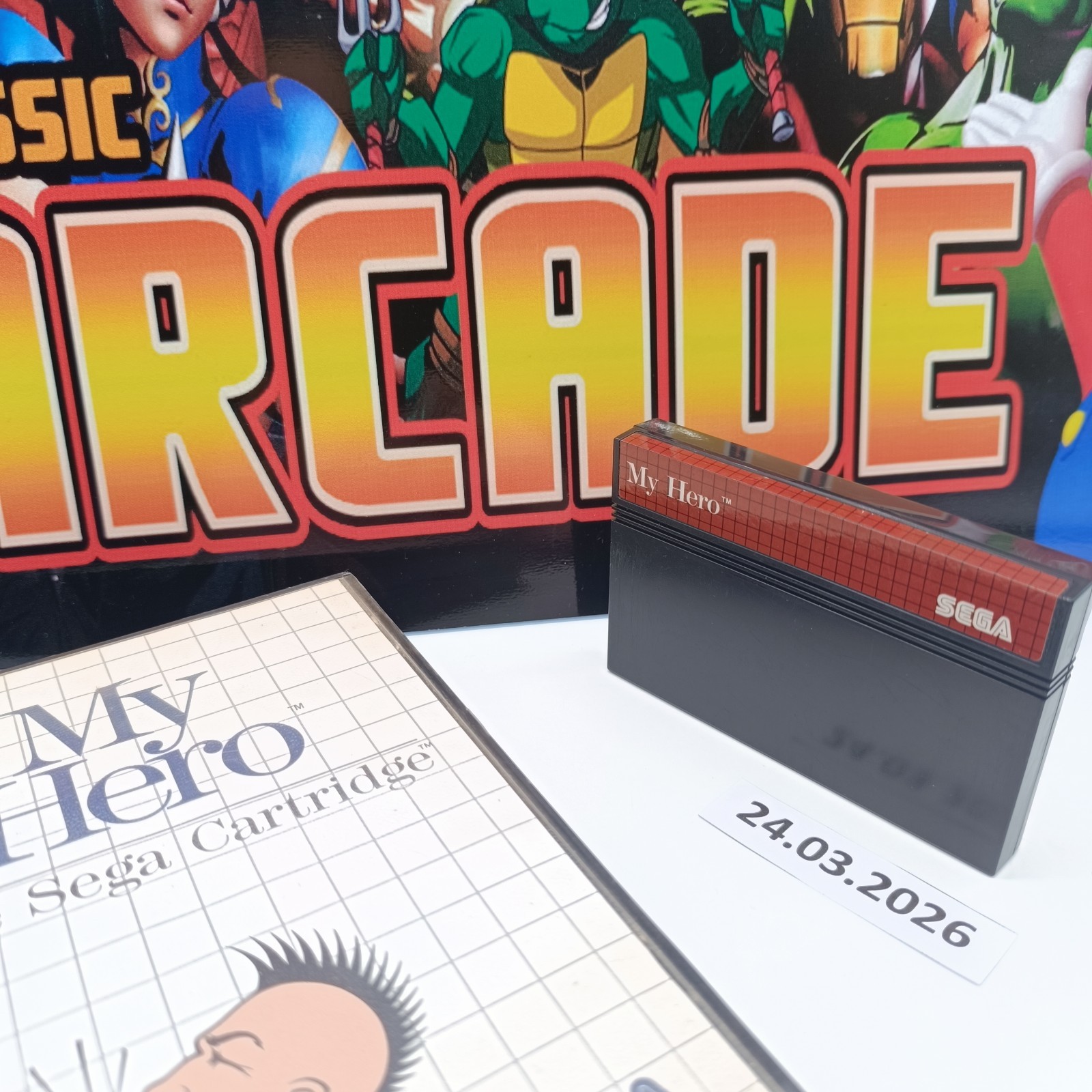 SEGA MASTER SYSTEM - MY HERO (occasion - sans notice)