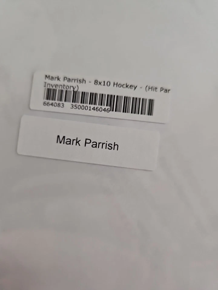 MARK PARRISH AUTOGRAPHED SIGNED 8x10 NHL HOCKEY PHOTO w/COA Minnesota Wild  - Image 4 of 4