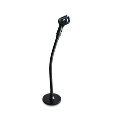 Gooseneck Podium Microphone Mount Stand, 13 inch Flexible Arm with Weighted B...