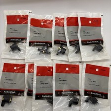 RadioShack Mini Lamp Base For E-10 Screw Base Lamp 272-0356 Lot Of 10 New