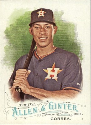 2016 Topps Allen and Ginter #56 Carlos Correa - BB