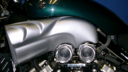 Yamaha V-Max 1200 Muscle Air Scoops in G.R.P. (pair) - Picture 1 of 1