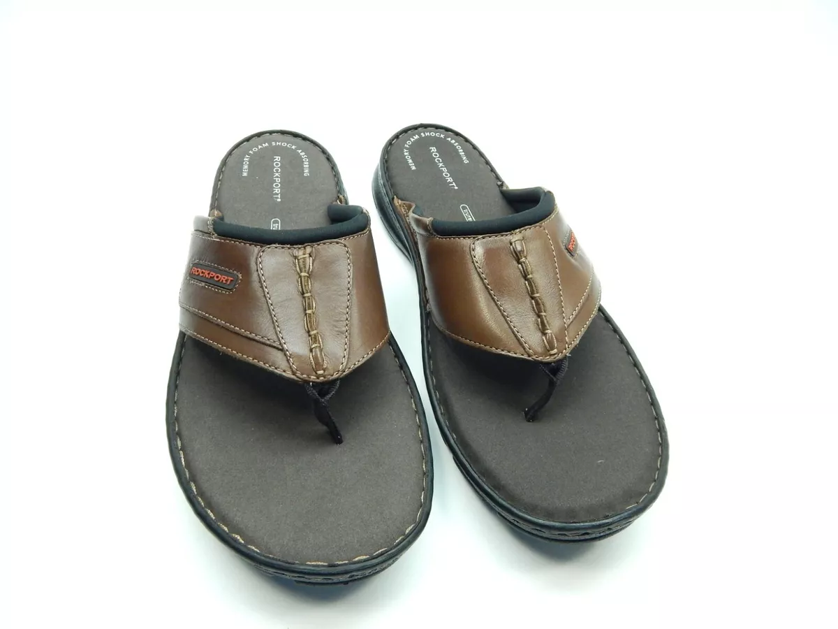 ROCKPORT MEN S FLIP FLOP DARWYN THONG CH1708 SANDALS SIZE 14 eBay