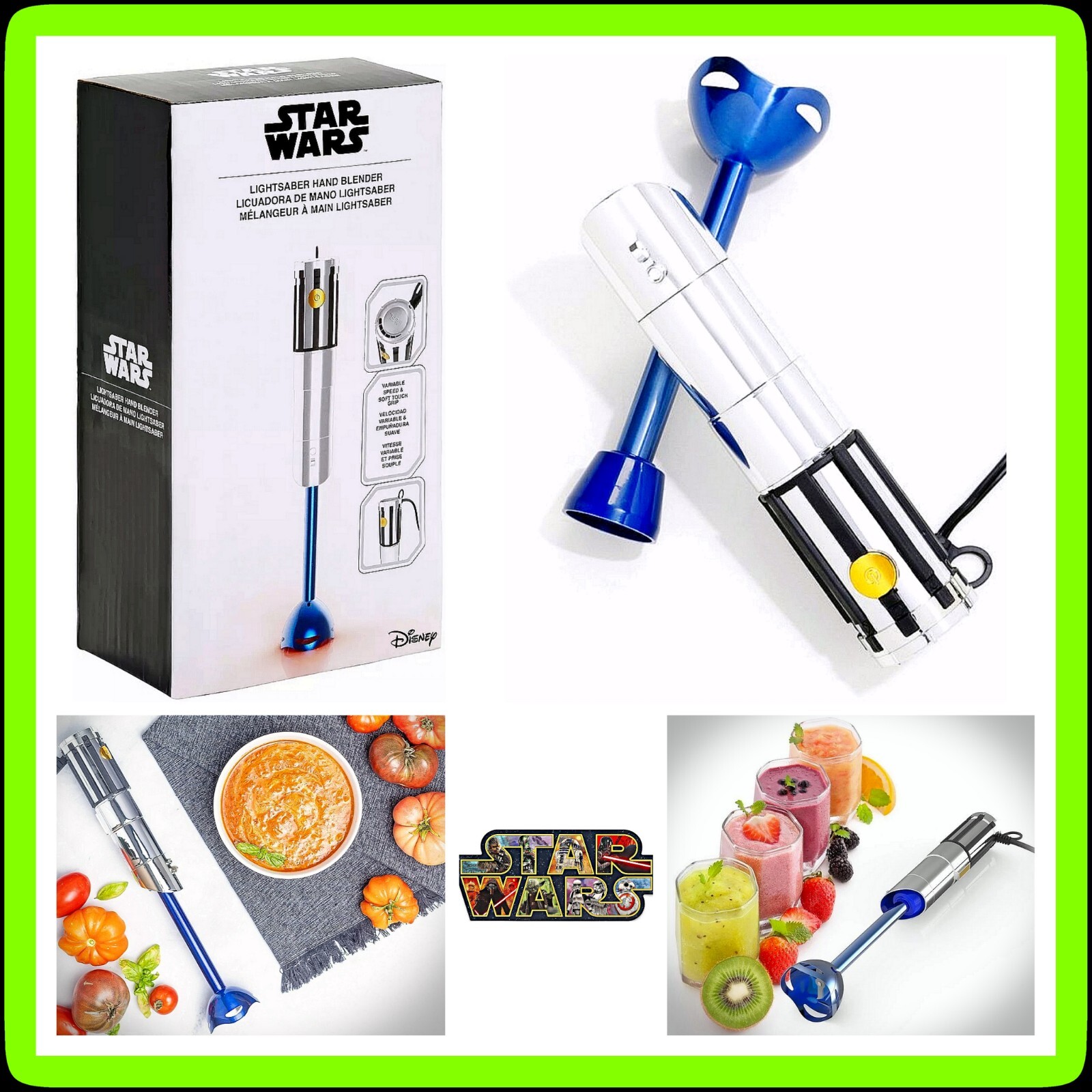 🌌 STAR WARS Anakin Lightsaber Immersion Hand Blender 2022