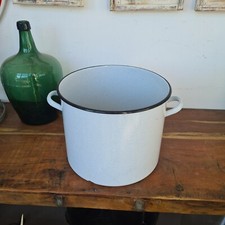 B0623 Emaille Einwecktopf | EMAIL Topf | Einkochtopf | Kochtopf | groß