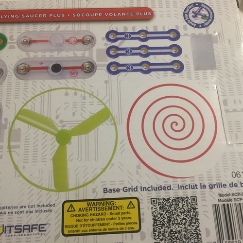 New Snap Circuits Flying Saucer Plus 13 Electric Project Kit - Picture 3 of 8