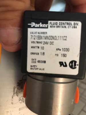 Parker Valvola Controllo Fluidi 71215SN2EV00N0C111P3 - Nuovo Eccellente