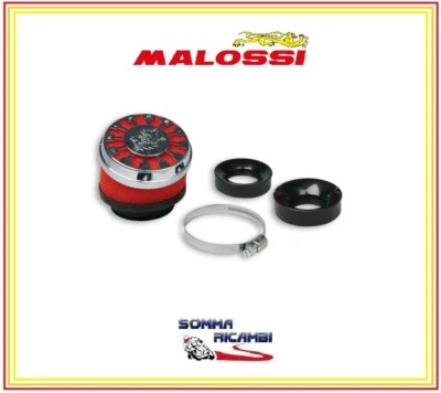MALOSSI 0411505 FILTRO ARIA RED FILTER E13 Ø60 CARBURATORE. DELL'ORTO PHBL 24