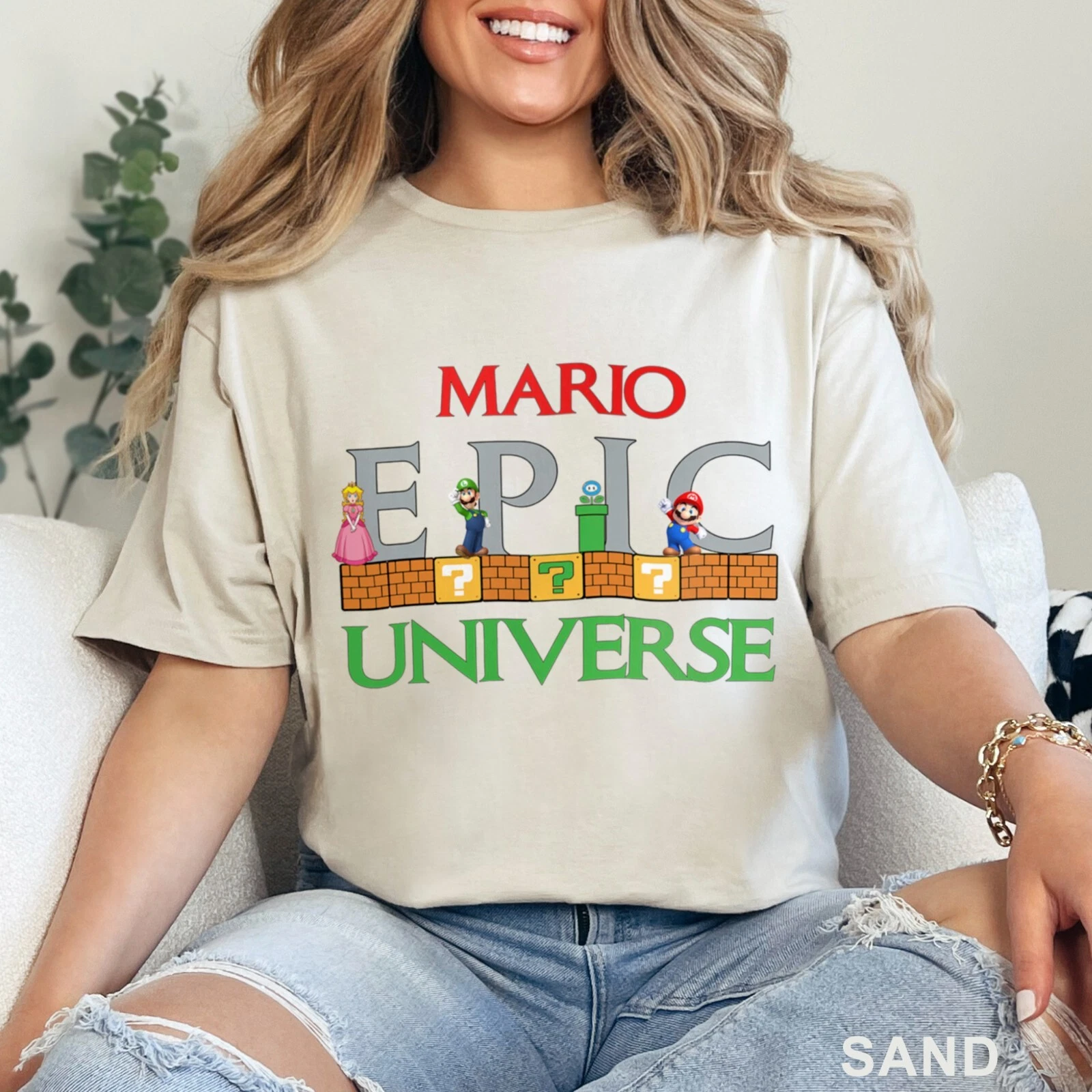 Universal Studios Epic Mario Shirt, Universal Epic Universe Shirt