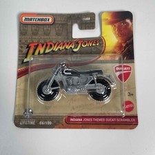 Matchbox 2025 Mainline - 6/125 - Indiana Jones Themed Ducati Scrambler - JFD95