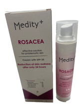 Medity+ Rosacea Face Cream with SPF25 for Rosacea, 50ml