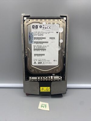 BF07289BC4 HP 72.8 GB 15K ULTRA320 365699-008 SCSI MAX3073NC HDD W/ TRAY