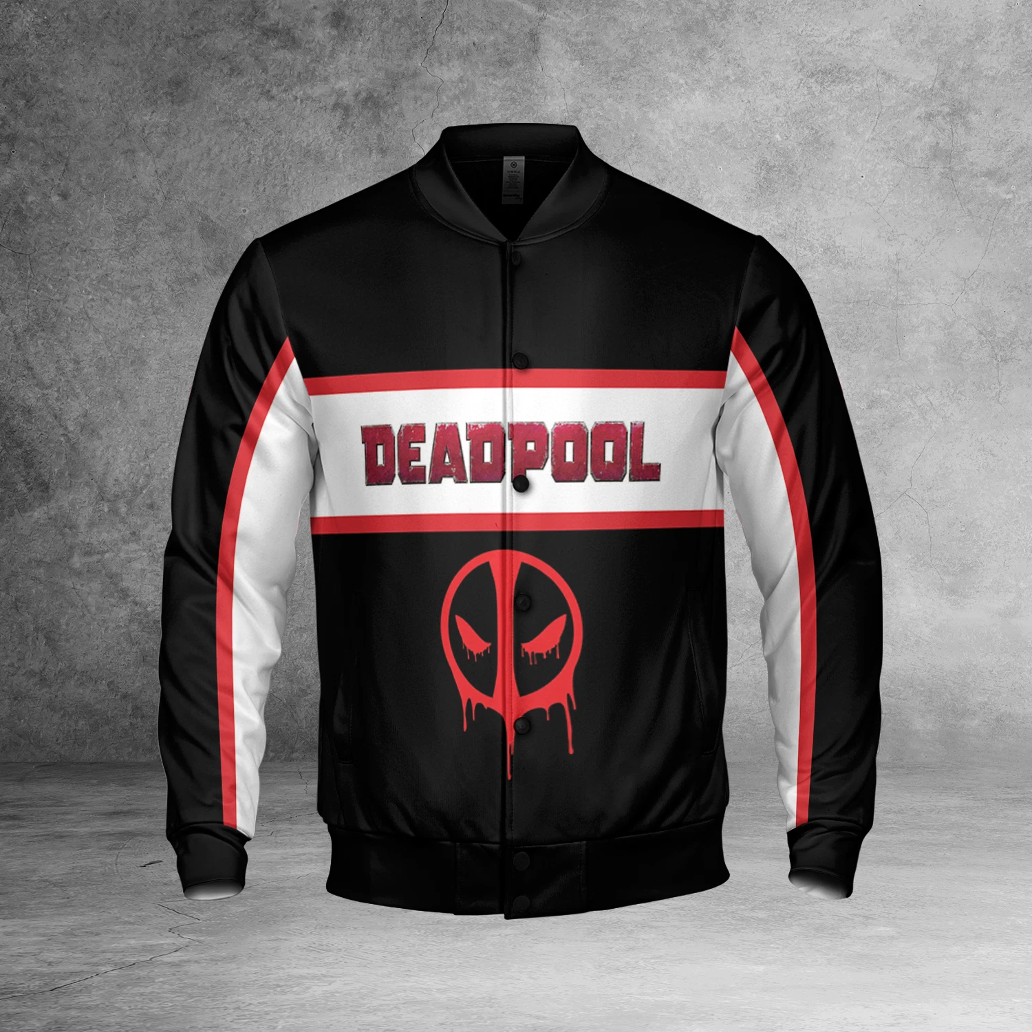 Deadpool Never Underestimate The Stupidity Of Idiot Deadpool Superhero Jacket