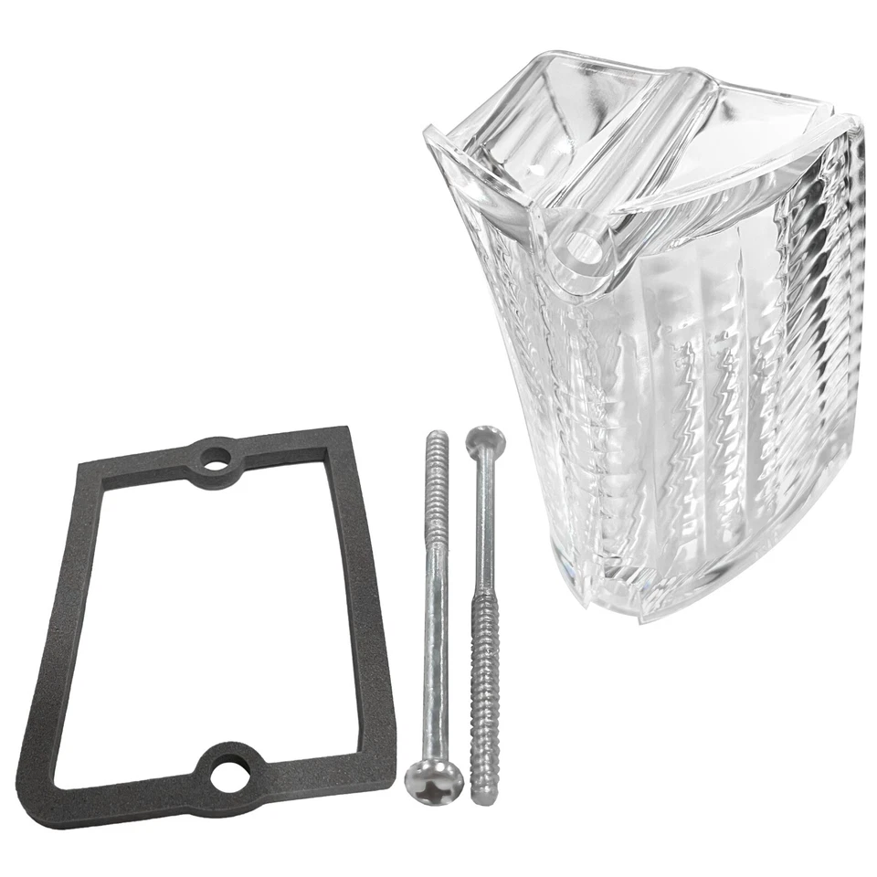 Lente de luz de respaldo Mercury Cougar 1969~1970 con junta derecha Foto 2 de 2