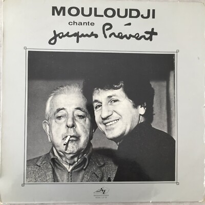 MOULOUDJI: Chante Jacques Prevert (FR AZ Disc Stereo STEC LP 75)