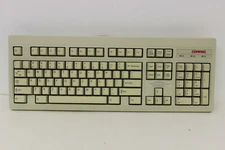 COMPAQ 160648-101 SPACESAVER PS/2 KEYBOARD RT6656TUS 120375-001 W/WARRANTY