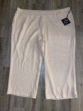 NWT Ava  Viv Tan Pants, 3XL 24/26 wide 