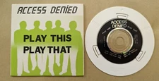Access Denied- Play This, Play That 3" CDS- 2TRK! CLASSIC HOUSE!