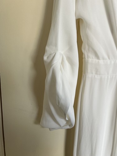 Fame and Partners White Dress Size 8 - Picture 7 of 8