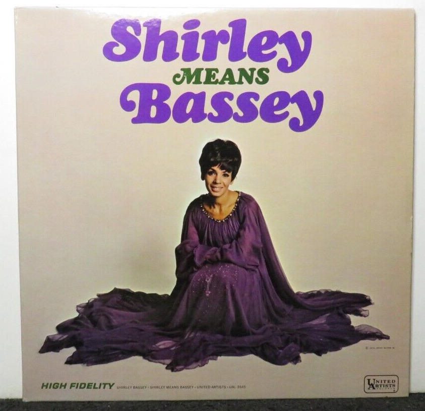 SHIRLEY BASSEY MEANS (VG+) UAL-3545 LP VINYL RECORD