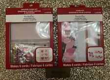 Recollections Card Kit Set Of 2 Love Heart Valentine's Day Craft NEW